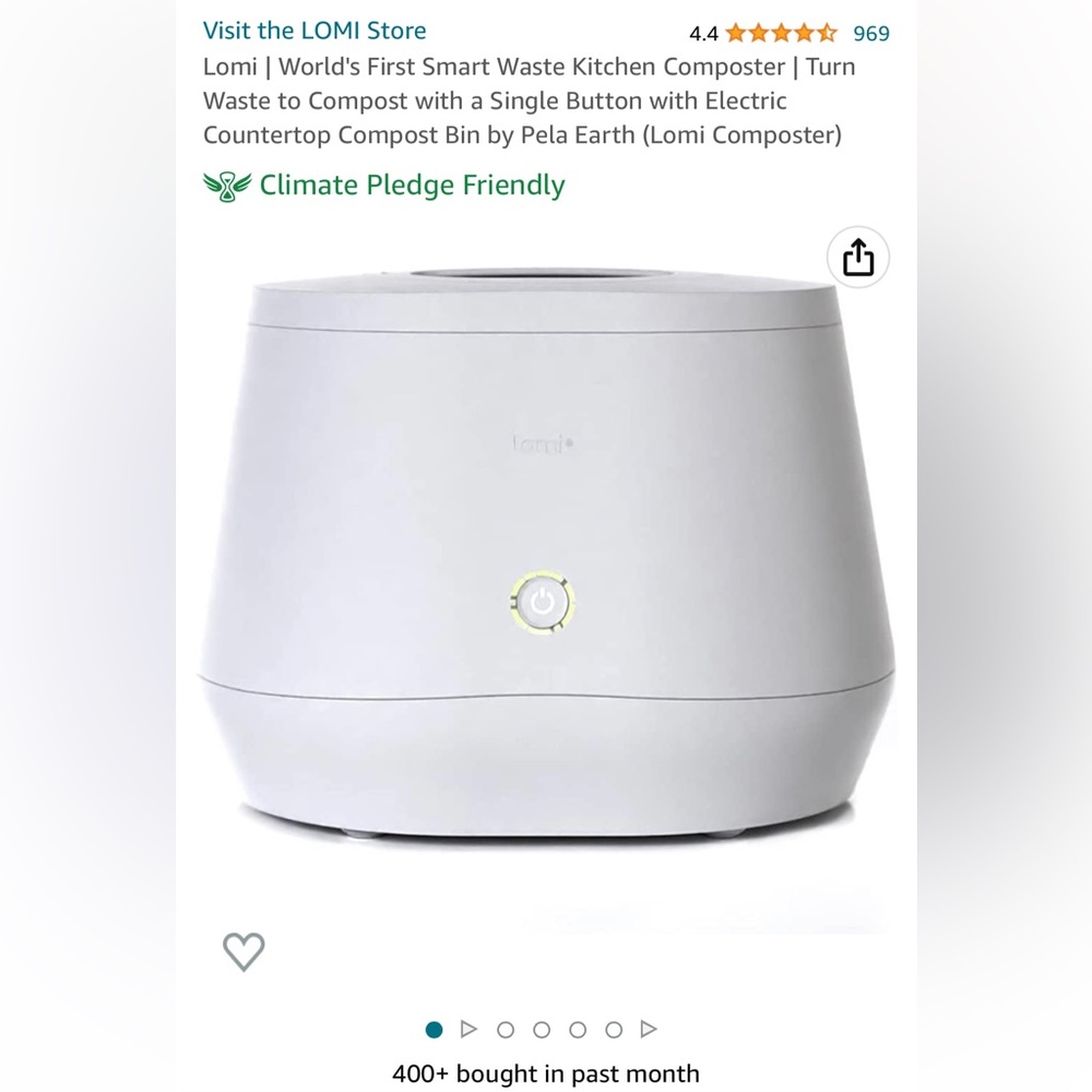 Lomi Smart Waste Kitchen Composter w/ Extras- New in Box